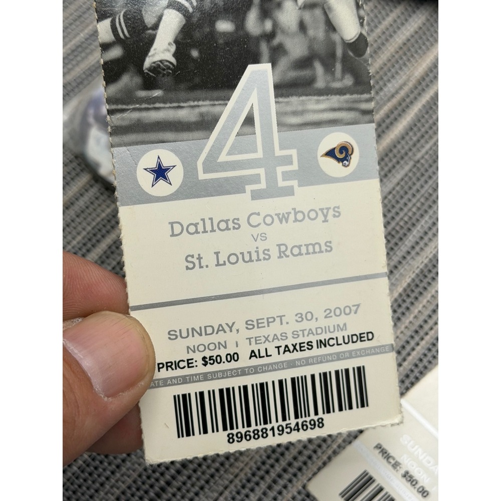 Dallas Cowboys Legends Medallion Collection 22 Coins 2007 Ticket Stubs Pogs Lot - Picture 3 of 12